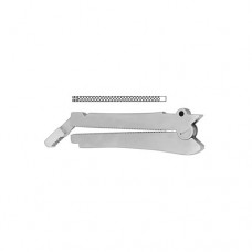 De Martel-Wolfson Intestinal Anastomosis Clamp Stainless Steel, Jaw Length 110 mm